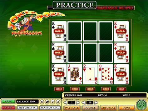 Безкоштовний ігровий автомат Joker Poker Progressive